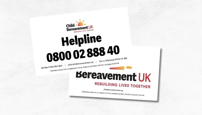 Helpline Business Card